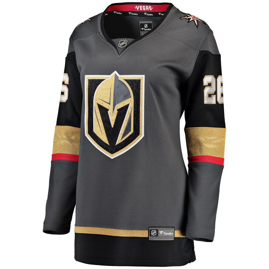 Paul Stastny 26 Vegas Golden Knights Women's Black Home Breakaway Player Jersey