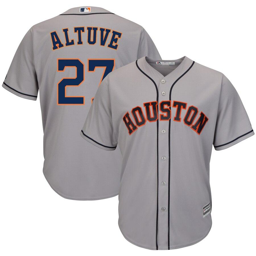 Jose Altuve 27 Houston Astros Official Cool Base Player Jersey