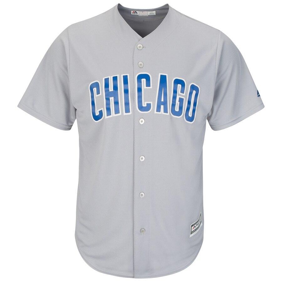 Javier Baez Chicago Cubs Majestic Away Cool Base Player Replica Jersey