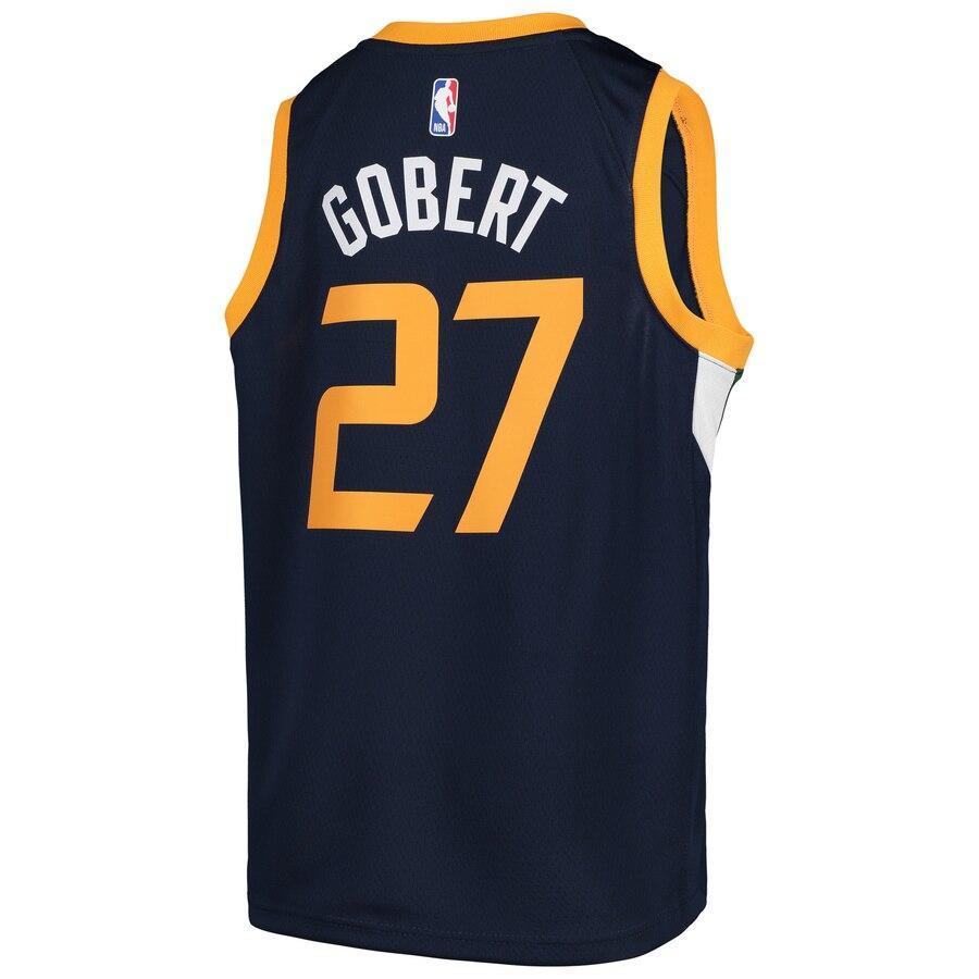 Rudy Gobert Utah Jazz Youth Swingman Jersey - Navy - Icon Edition