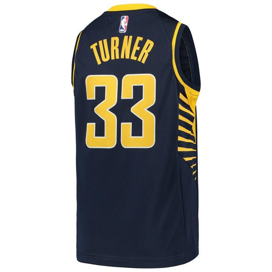 Myles Turner Indiana Pacers Youth Swingman Jersey - Navy - Icon Edition