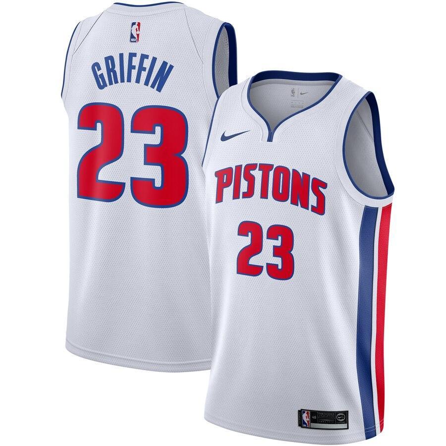 Blake Griffin Detroit Pistons Youth Swingman Jersey - Icon Edition
