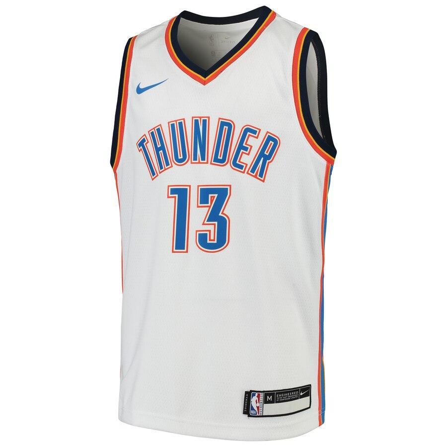 Paul George Oklahoma City Thunder Youth Swingman Jersey - Icon Edition