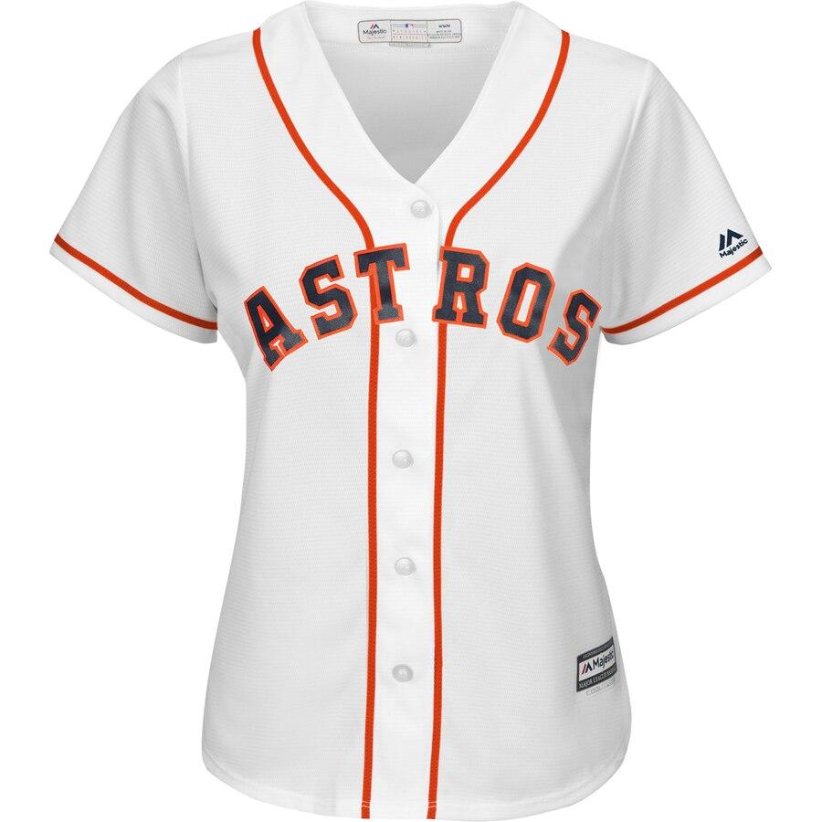 Alex Bregman 2 Houston Astros Women's White Home Cool Base Player Jersey