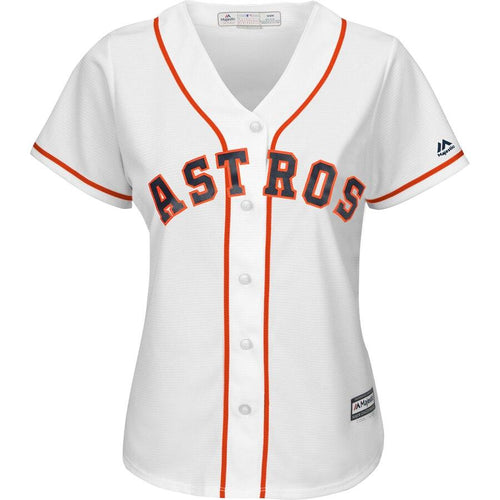 Alex Bregman 2 Houston Astros Women's White Home Cool Base Player Jersey