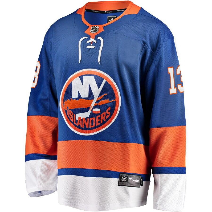 Mathew Barzal 13 New York Islanders Youth Royal Home Replica Player Jersey