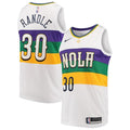 Julius Randle New Orleans Pelicans City Edition Swingman Jersey – White