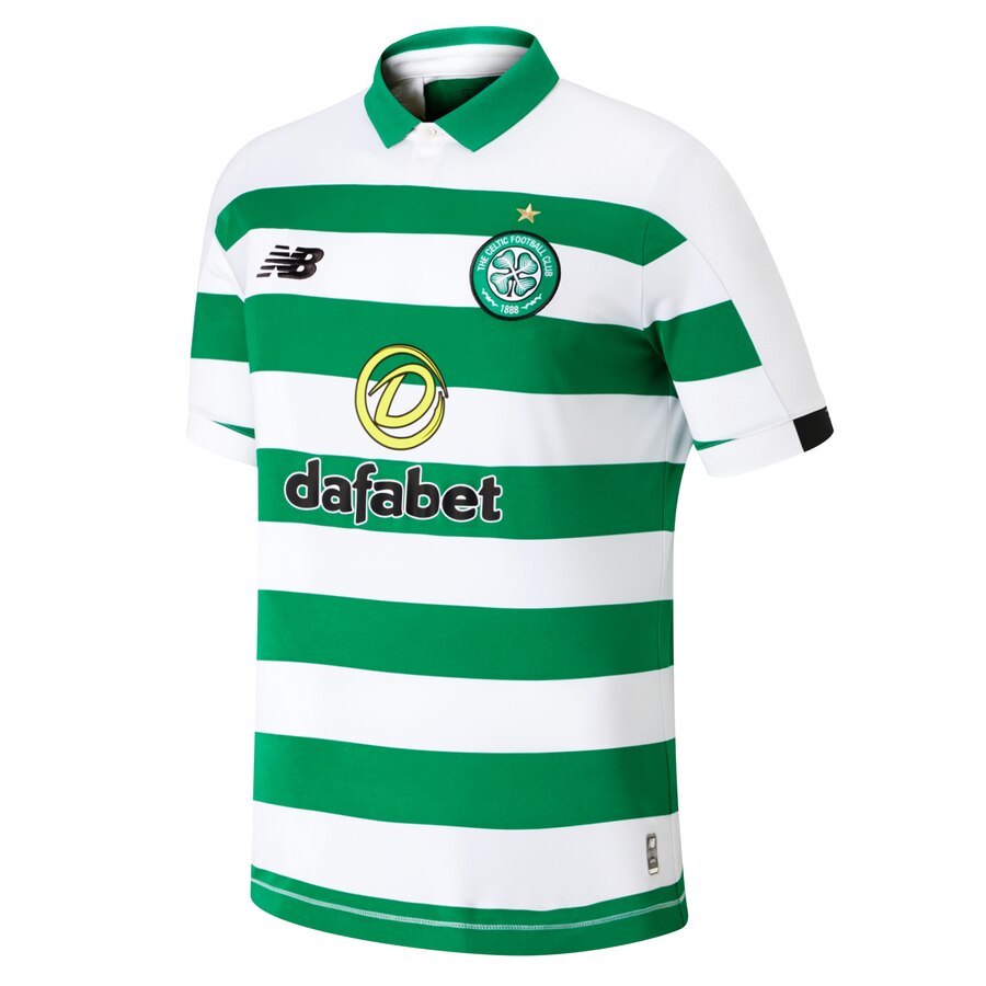 Celtic New Balance 2019/20 Home Replica Jersey - Green/White