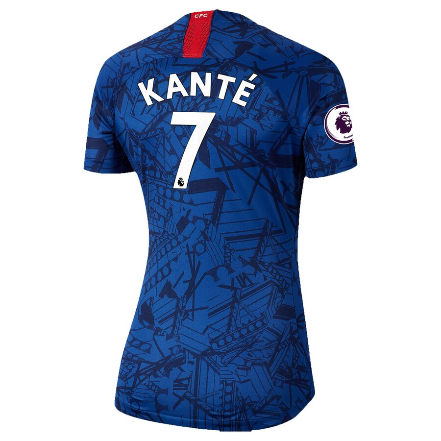 N'Golo Kante Women's 2019 Home Breathe Stadium Replica Jersey – Blue