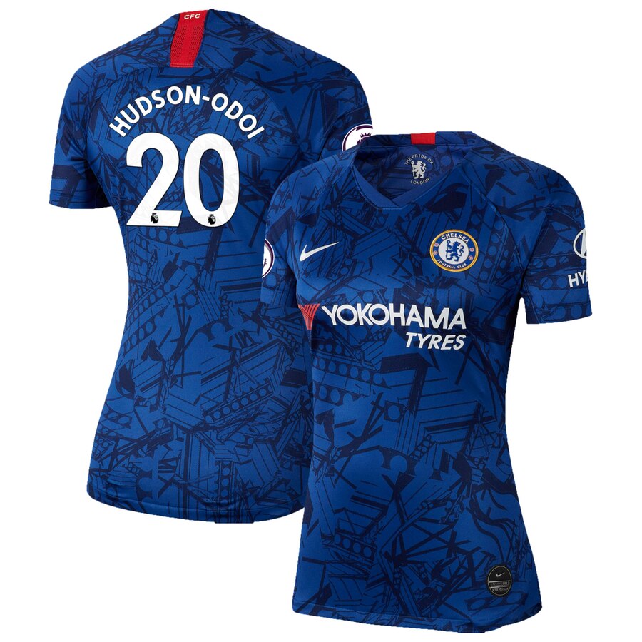 Callum Hudson-Odoi Women's 2019 Home Breathe Stadium Replica Jersey – Blue