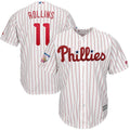 Jimmy Rollins 11 Philadelphia Phillies White/Red Home Retirement Cool Base Player Jersey