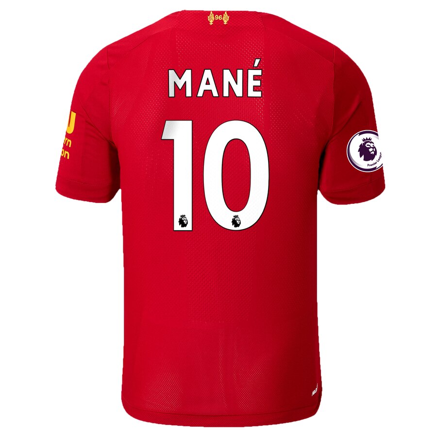 Sadio Mané New Balance 2019/20 Home Authentic Player Jersey – Red