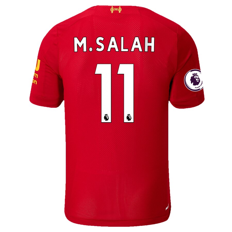 Mohamed Salah New Balance 2019/20 Home Replica Player Jersey – Red