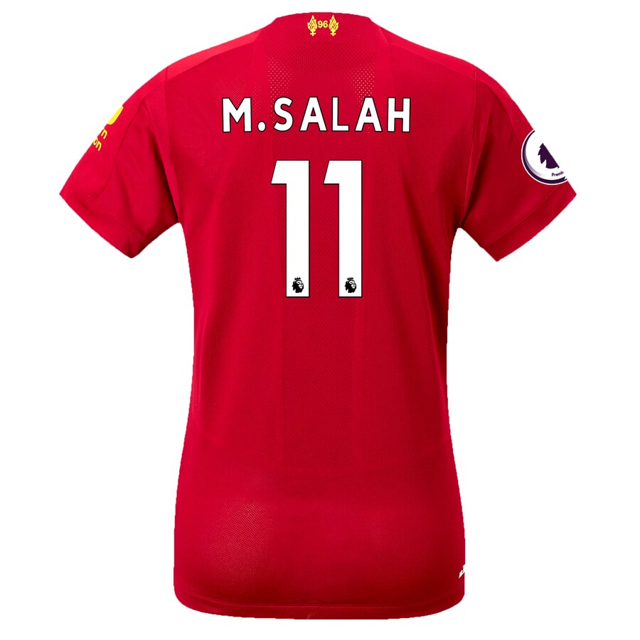 Mohamed Salah New Balance Women's 2019/20 Home Replica Player Stadium Jersey – Red