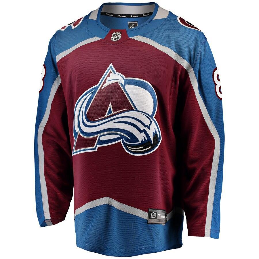 Cale Makar Colorado Avalanche Branded Home Breakaway Player Jersey – Maroon