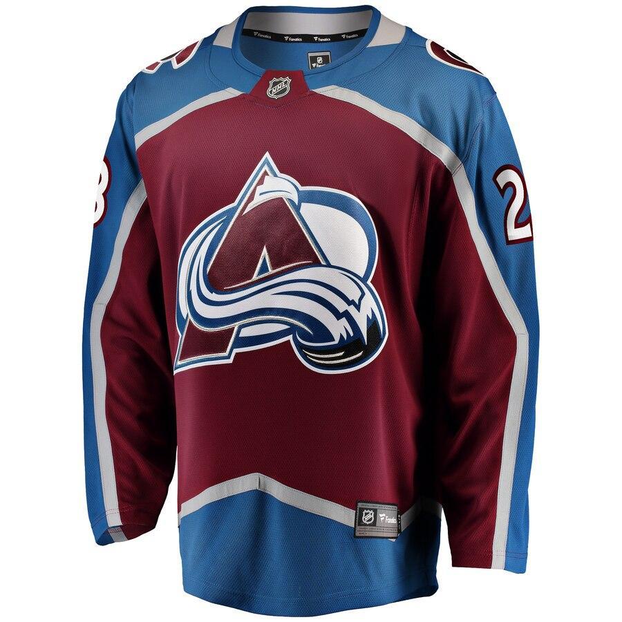 Ian Cole Colorado Avalanche Branded Home Breakaway Player Jersey – Maroon