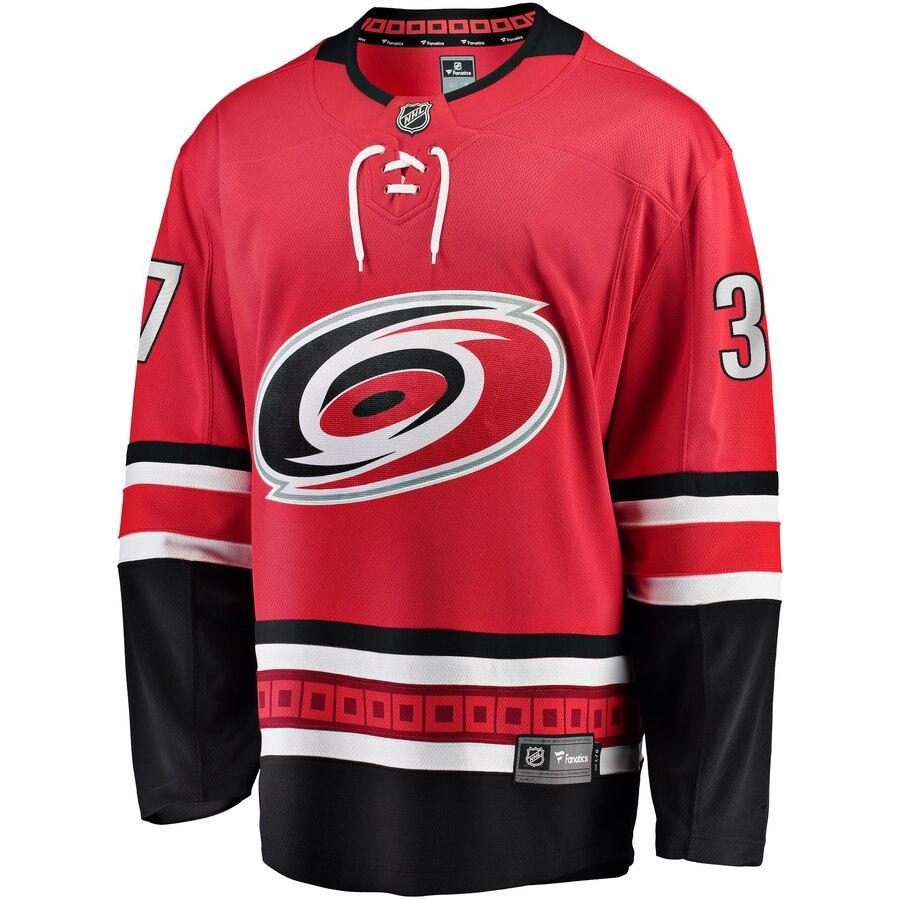 Andrei Svechnikov Carolina Hurricanes Branded Home Breakaway Player Jersey – Red