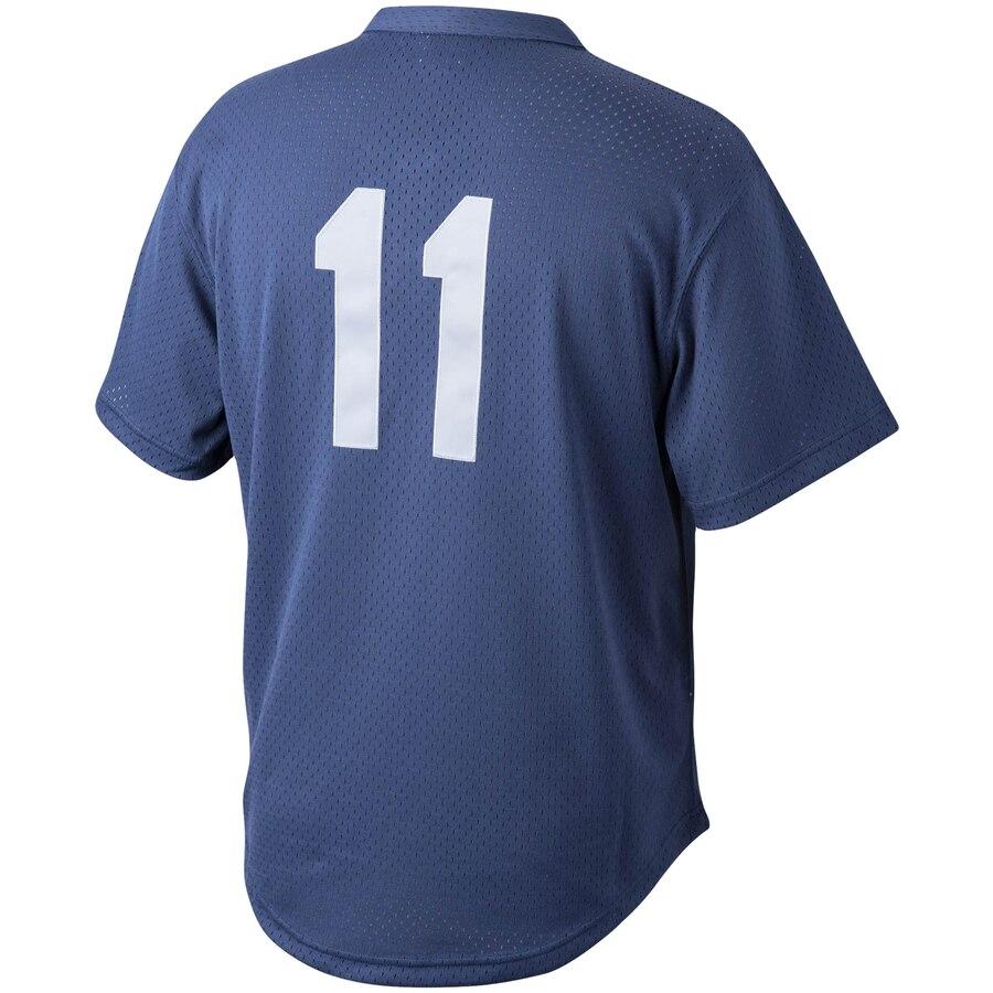 Edgar Martinez Seattle Mariners Navy Cooperstown Collection Mesh Batting Practice Jersey