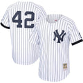 Men's New York Yankees Mariano Rivera Mitchell & Ness White/Navy Home 1999 Cooperstown Collection Jersey