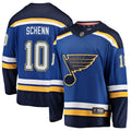 Brayden Schenn 10 St. Louis Blues Youth Blue Breakaway Player Jersey