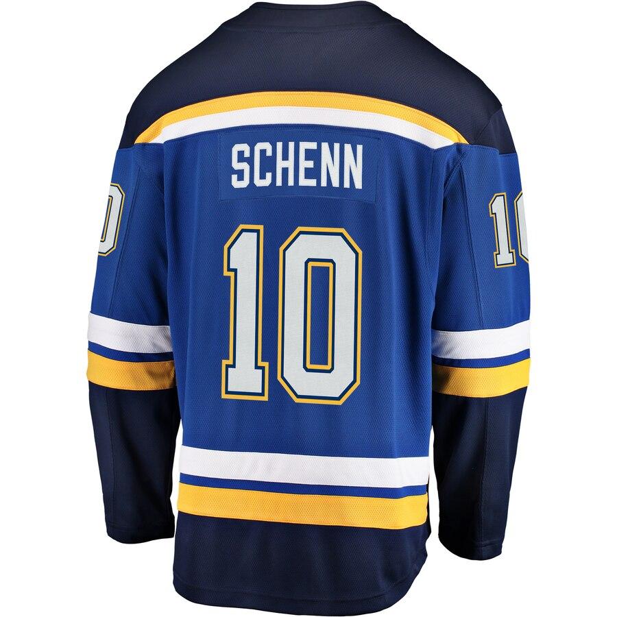 Brayden Schenn 10 St. Louis Blues Youth Blue Breakaway Player Jersey