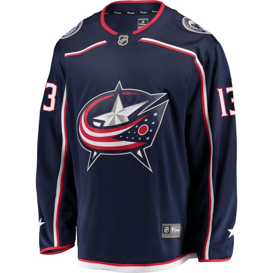 Cam Atkinson 13 Columbus Blue Jackets Youth Navy Breakaway Player Jersey