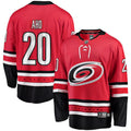 Sebastian Aho 20 Carolina Hurricanes Youth Red Breakaway Player Jersey