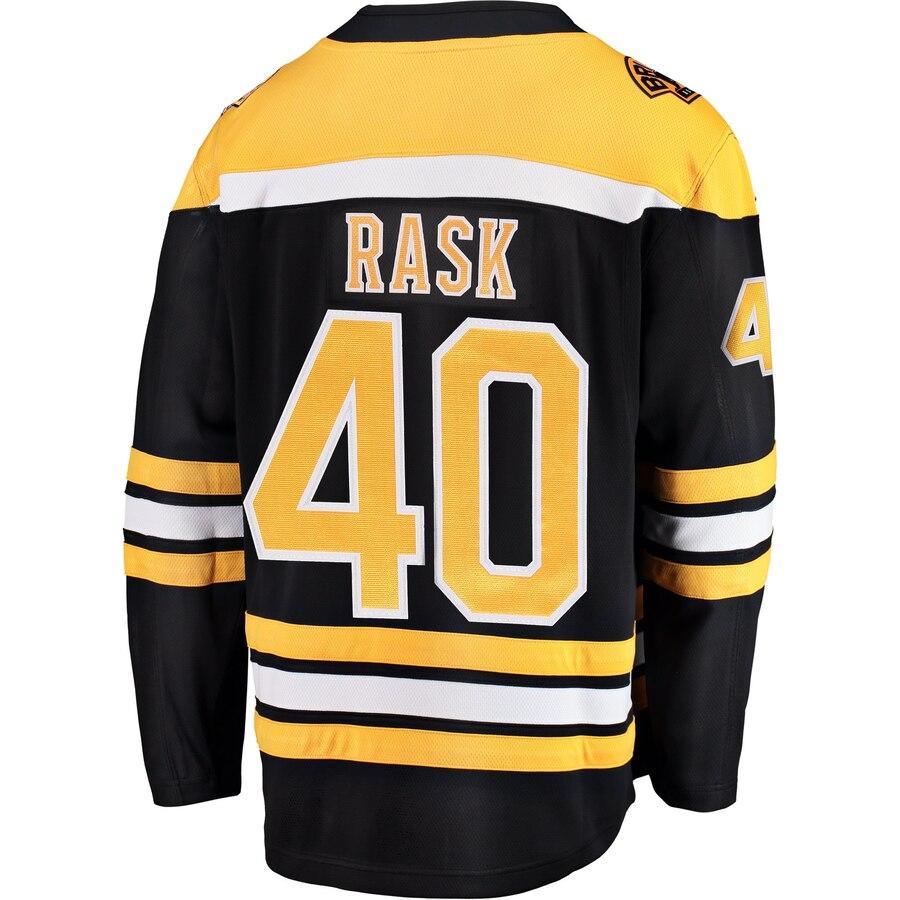Tuukka Rask Boston Bruins Branded Breakaway Home Jersey – Black