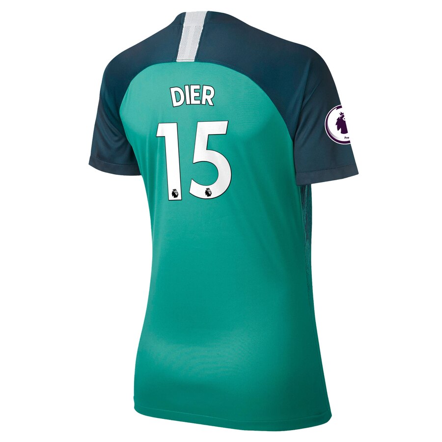 Eric Dier Women's 2018/19 Stadium Replica Third Player Jersey – Teal