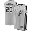 Manu Ginobili San Antonio Spurs Fast Break Replica Jersey - Statement Edition