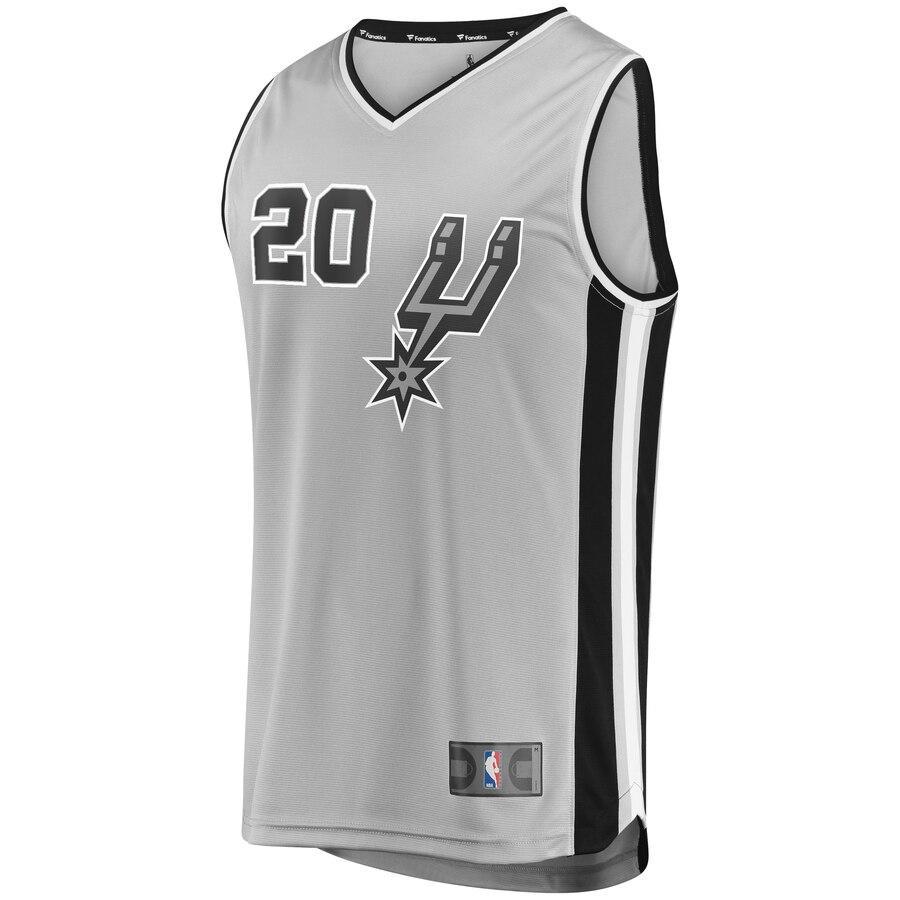 Manu Ginobili San Antonio Spurs Fast Break Replica Jersey - Association Edition