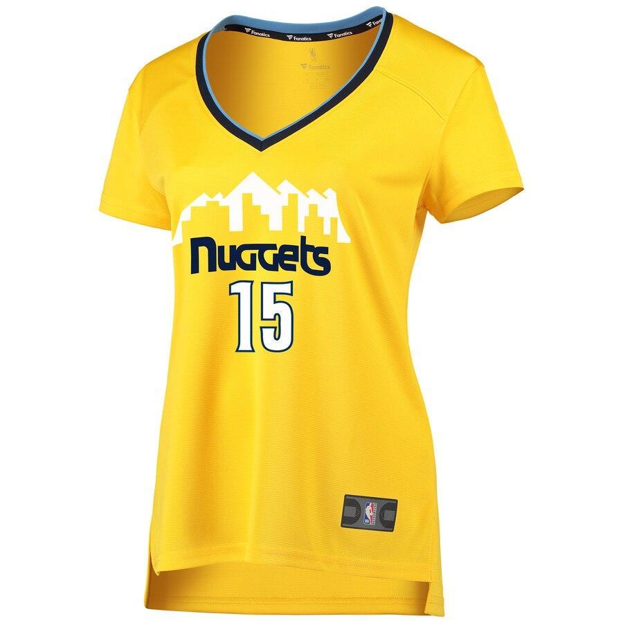 Nikola Jokic Denver Nuggets Women's Fast Break Replica Jersey - Icon Edition