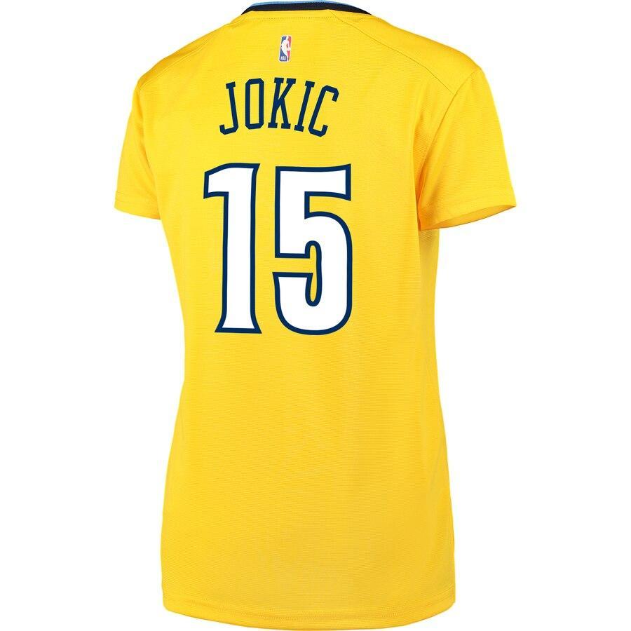 Nikola Jokic Denver Nuggets Women's Fast Break Replica Jersey - Icon Edition
