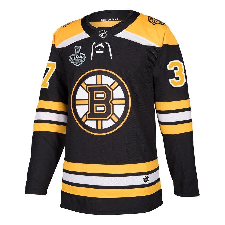 Patrice Bergeron Boston Bruins 2019 Stanley Cup Final Bound Home Player Jersey – Black