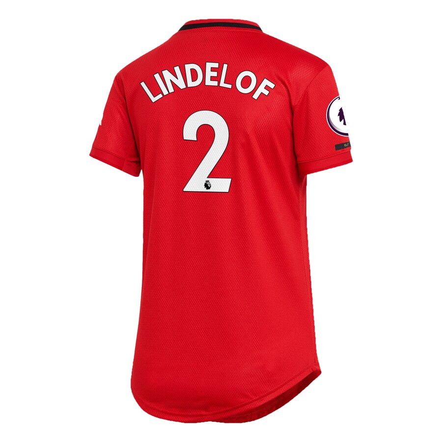 Victor Lindelöf Women's 2019/20 Home Replica Player Jersey – Red