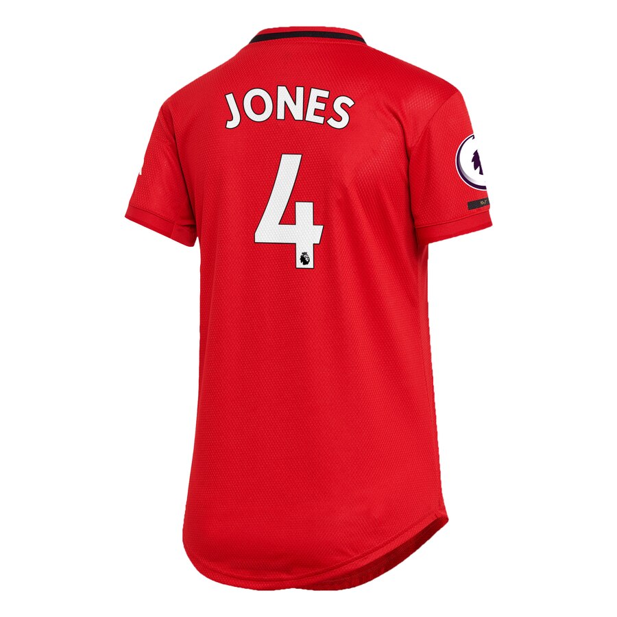 Phil Jones Women's 2019/20 Home Replica Player Jersey – Red