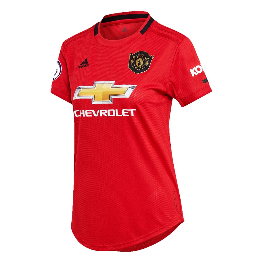 Paul Pogba Women's 2019/20 Home Replica Player Jersey – Red