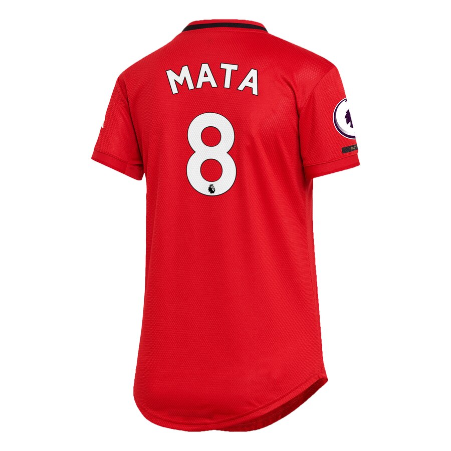 Juan Mata Women's 2019/20 Home Replica Player Jersey – Red
