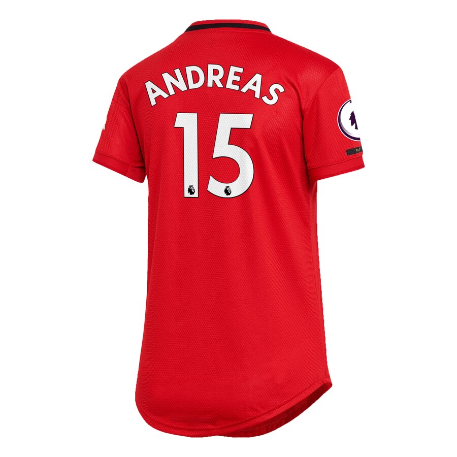 Andreas Pereira Women's 2019/20 Home Replica Player Jersey – Red