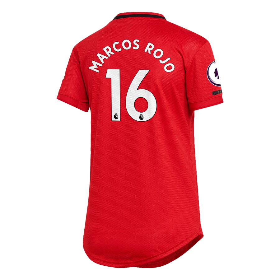 Marcos Rojo Women's 2019/20 Home Replica Player Jersey – Red