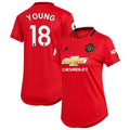 Ashley Young Women's 2019/20 Home Replica Player Jersey – Red