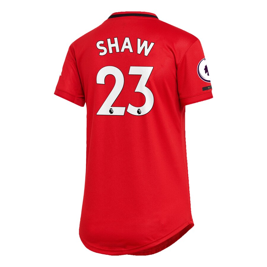 Luke Shaw Women's 2019/20 Home Replica Player Jersey – Red