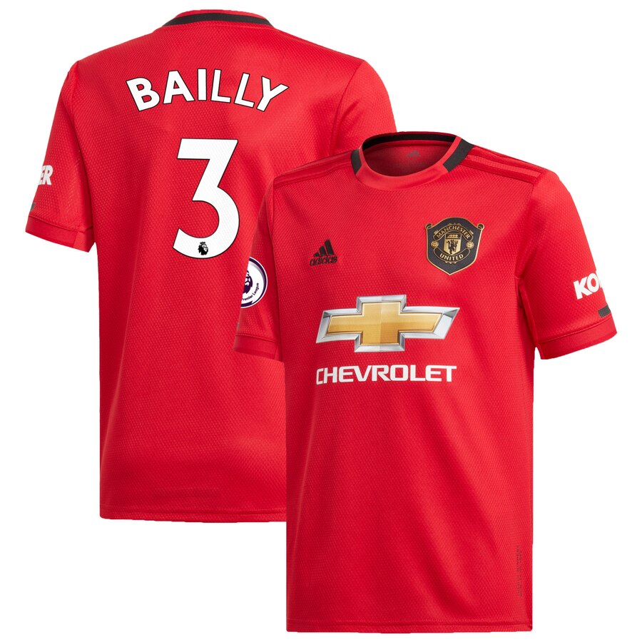 Eric Bailly Youth 2019/20 Home Replica Player Jersey – Red