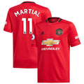 Anthony Martial Youth 2019/20 Home Replica Player Jersey – Red
