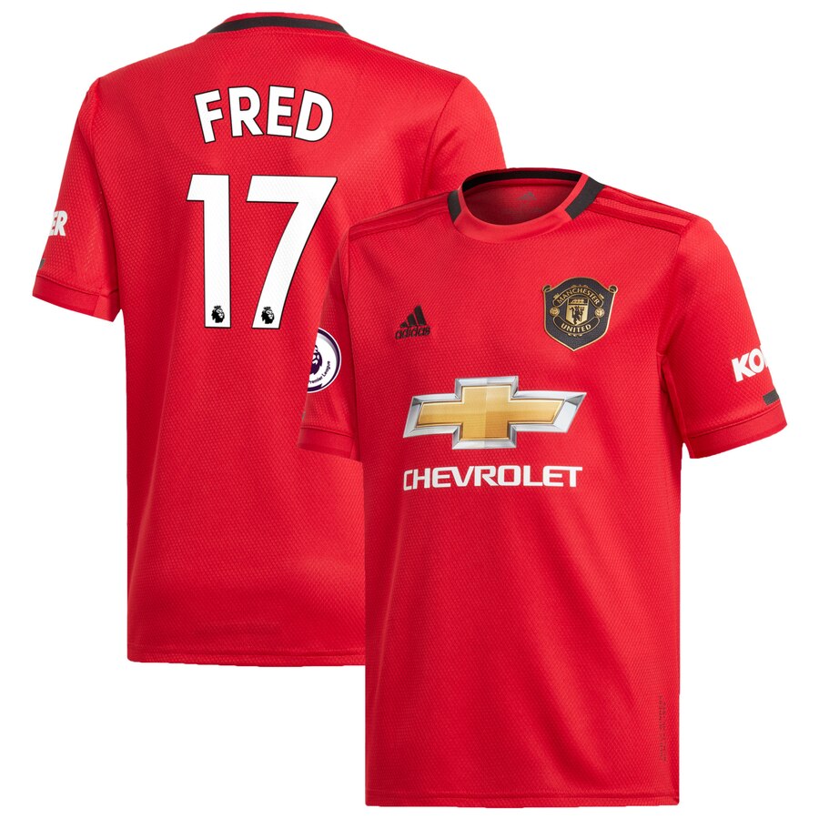 Fred Youth 2019/20 Home Replica Player Jersey – Red