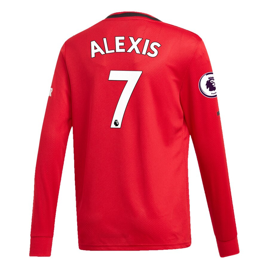 Alexis Sánchez Youth 2019/20 Home Replica Long Sleeve Player Jersey – Red
