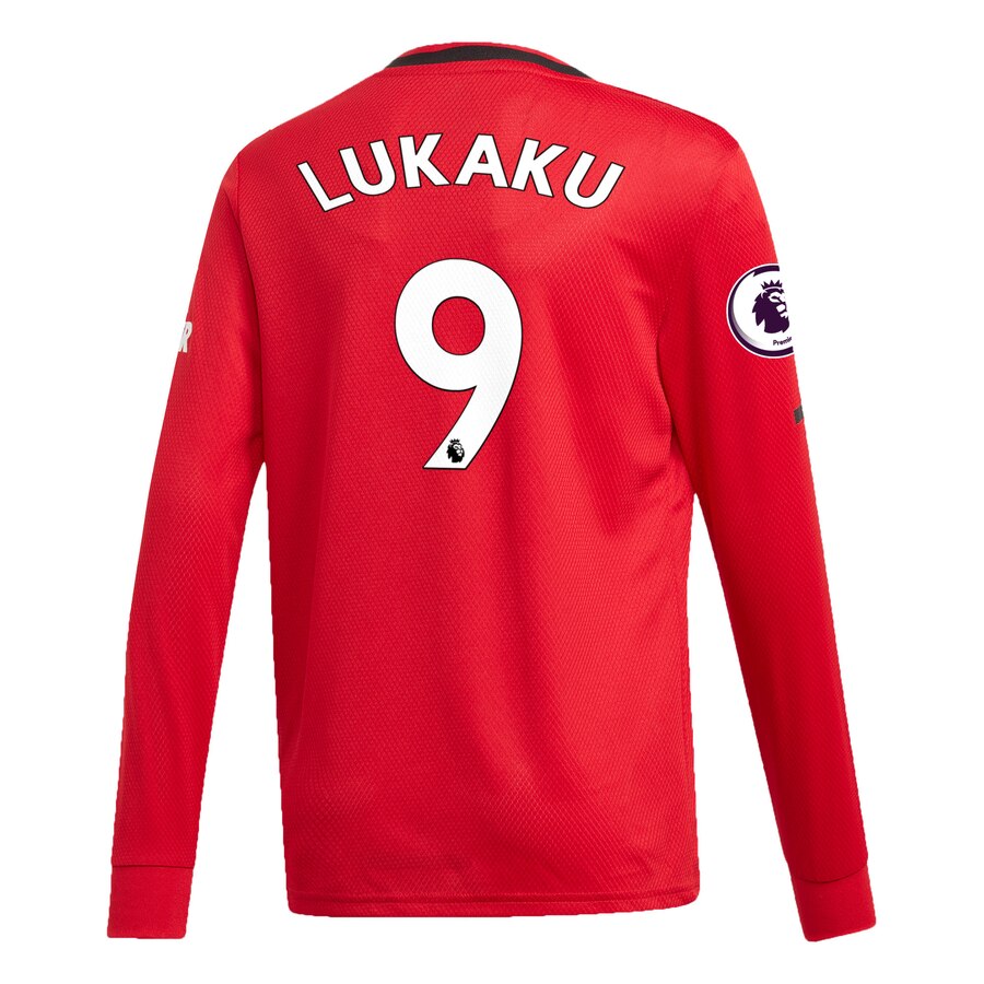 Romelu Lukaku Youth 2019/20 Home Replica Long Sleeve Player Jersey – Red