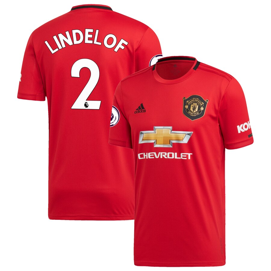 Victor Lindelöf 2019/20 Home Replica Player Jersey – Red