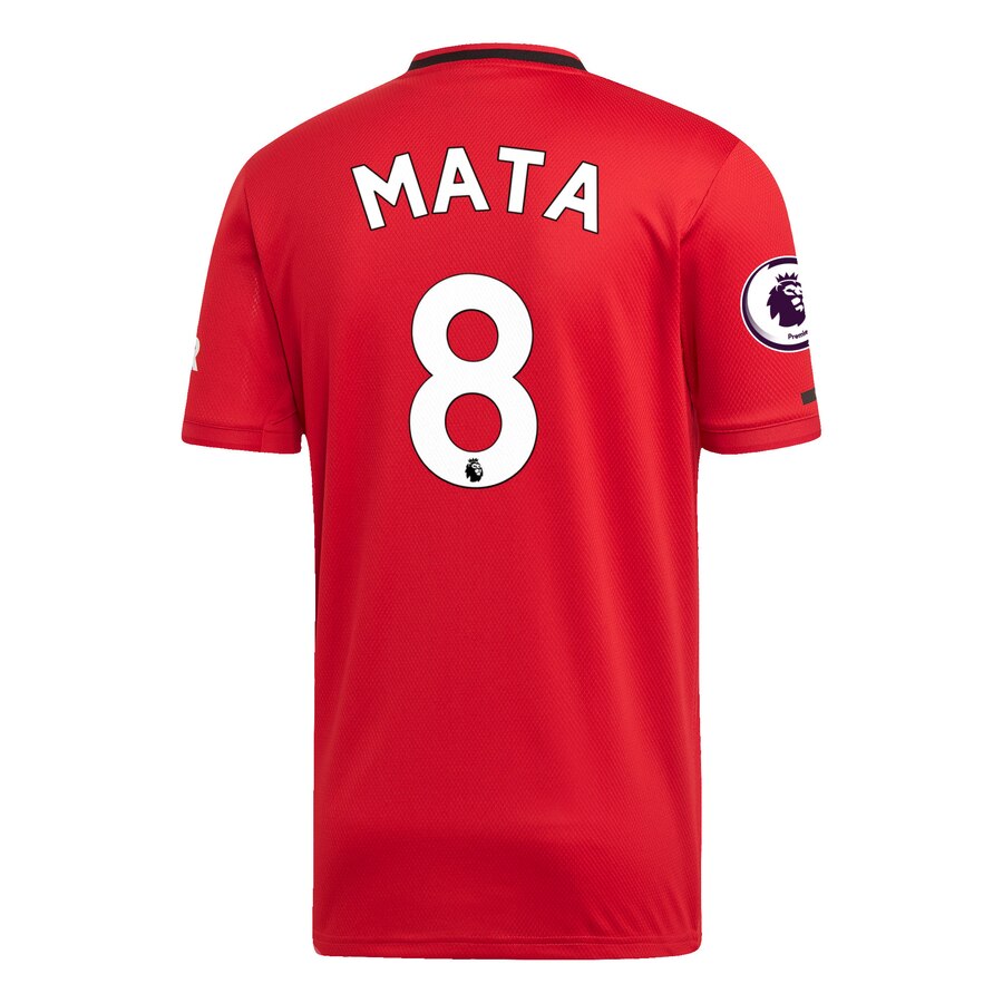 Juan Mata 2019/20 Home Replica Player Jersey – Red