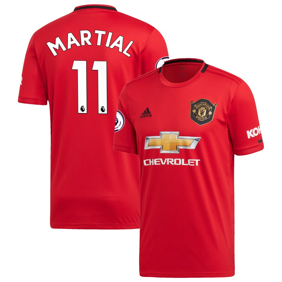 Anthony Martial 2019/20 Home Replica Player Jersey – Red